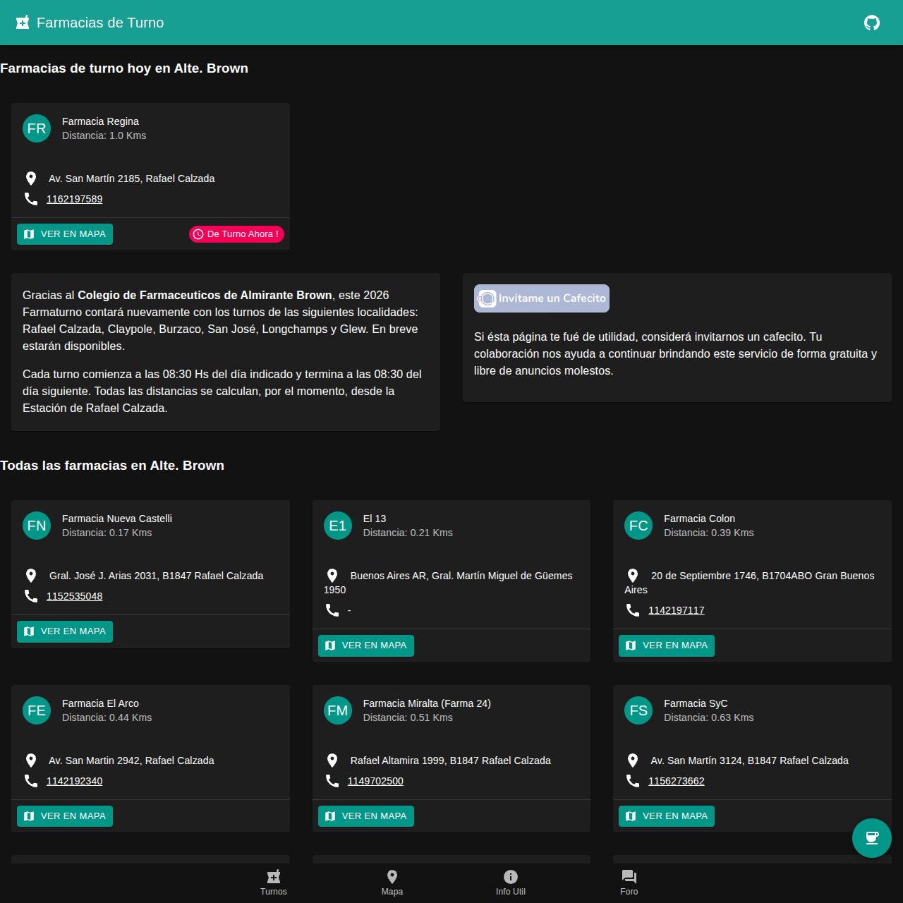 Farmaturno screenshot
